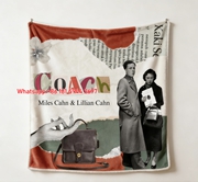 Coach Miles & Lillian Cahn Founders Print Flannel Fleece Throw Blanket C067